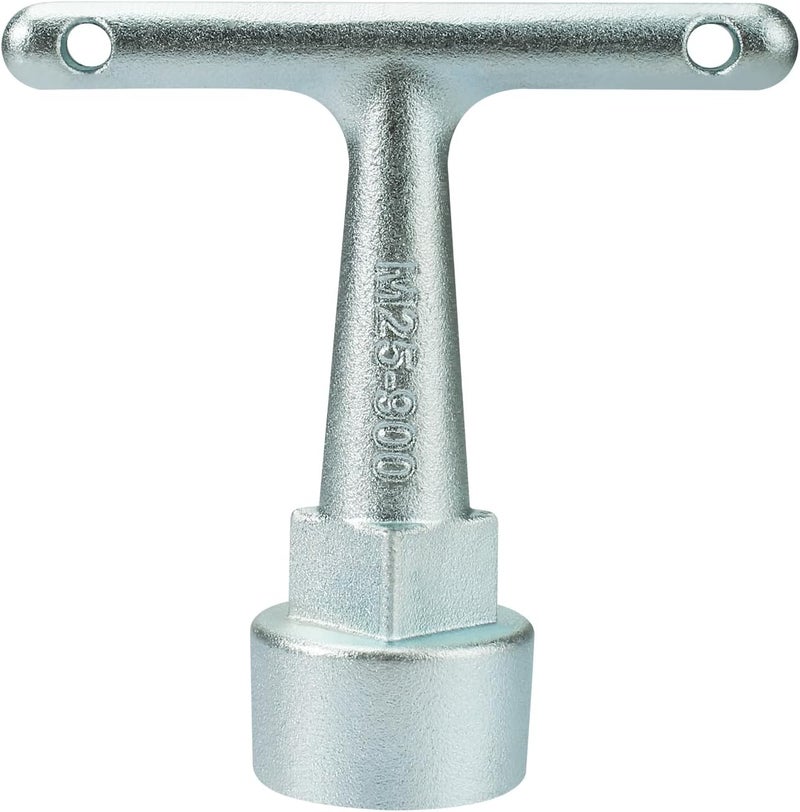 VIDABTE Water Meter Wrench for Pentagon Socket, Curb Stop Wrench, Water Valve Shut Off Tool for Penta Socket, Pentagon Curb Box Key - Image 2